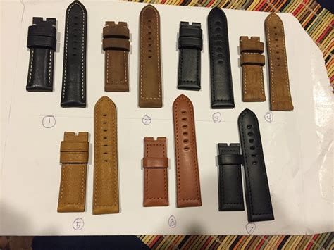 panerai strap lengths